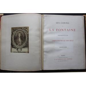 Tales Of La Fontaine Illustrated With Photos 1880 No Copy Referenced In Libraries !