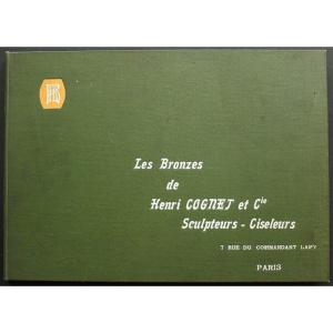 Catalogue Publicitaire Portfolio Bronzes d'Ornement Henri COGNET & Cie ca. 1900