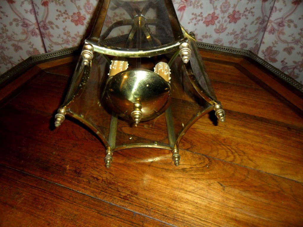 Louis XVI Style Vestibule Lantern-photo-1