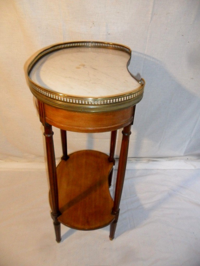 Small Louis XVI Style Kidney Table-photo-4