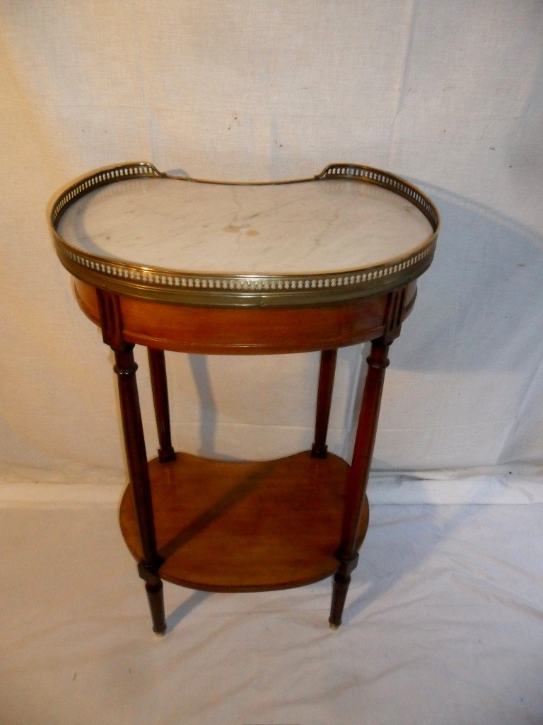 Small Louis XVI Style Kidney Table-photo-1