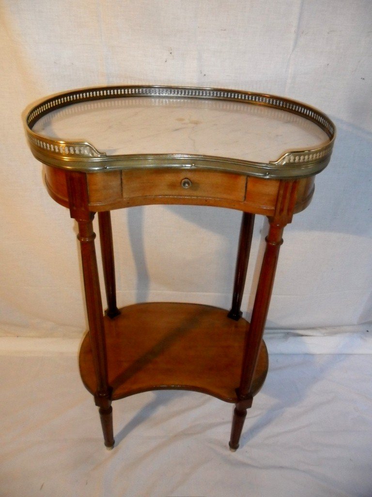 Small Louis XVI Style Kidney Table