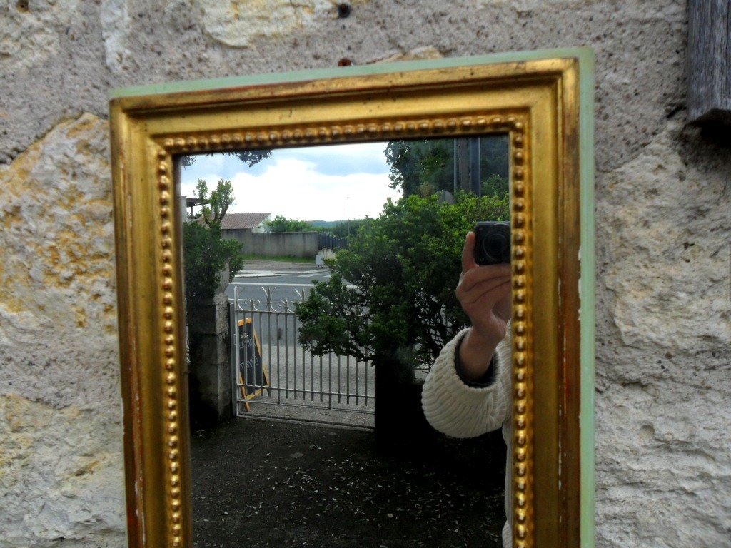 Louis XVI Style Between Two Mirror-photo-2