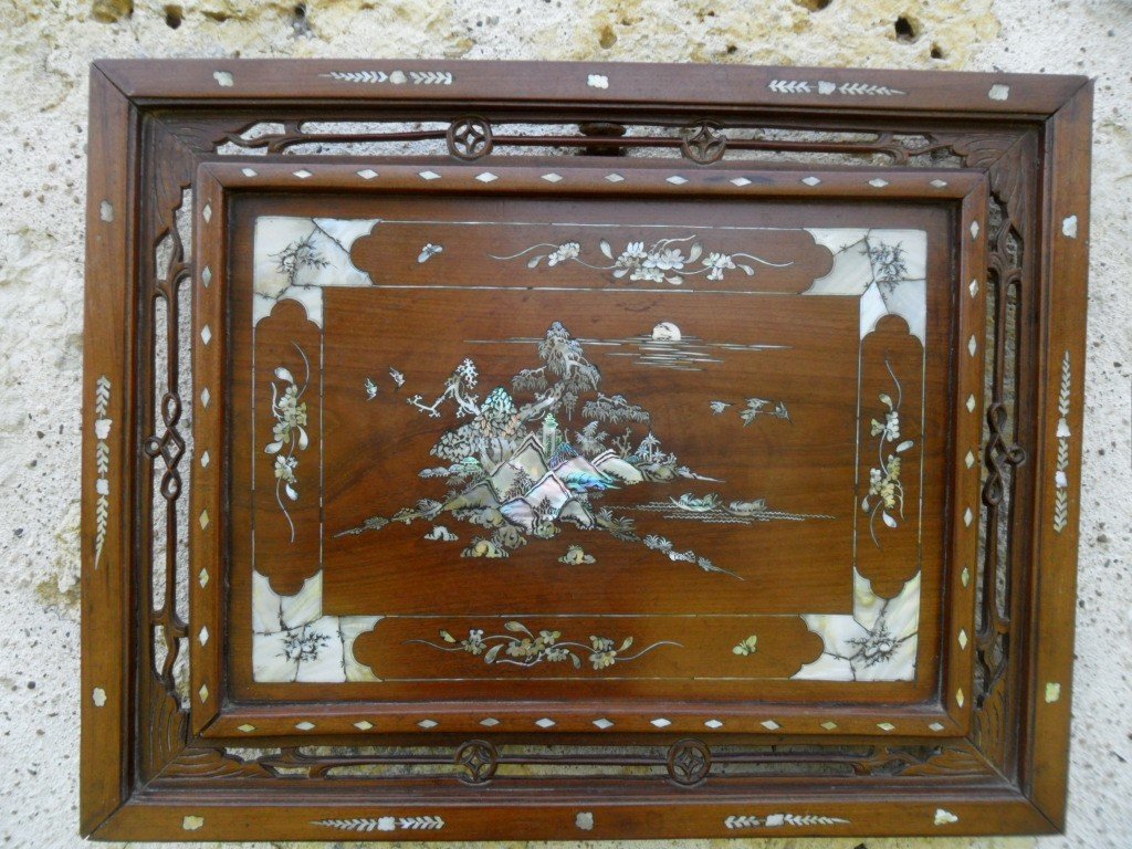 Elément De Boiserie Indochinois-photo-3