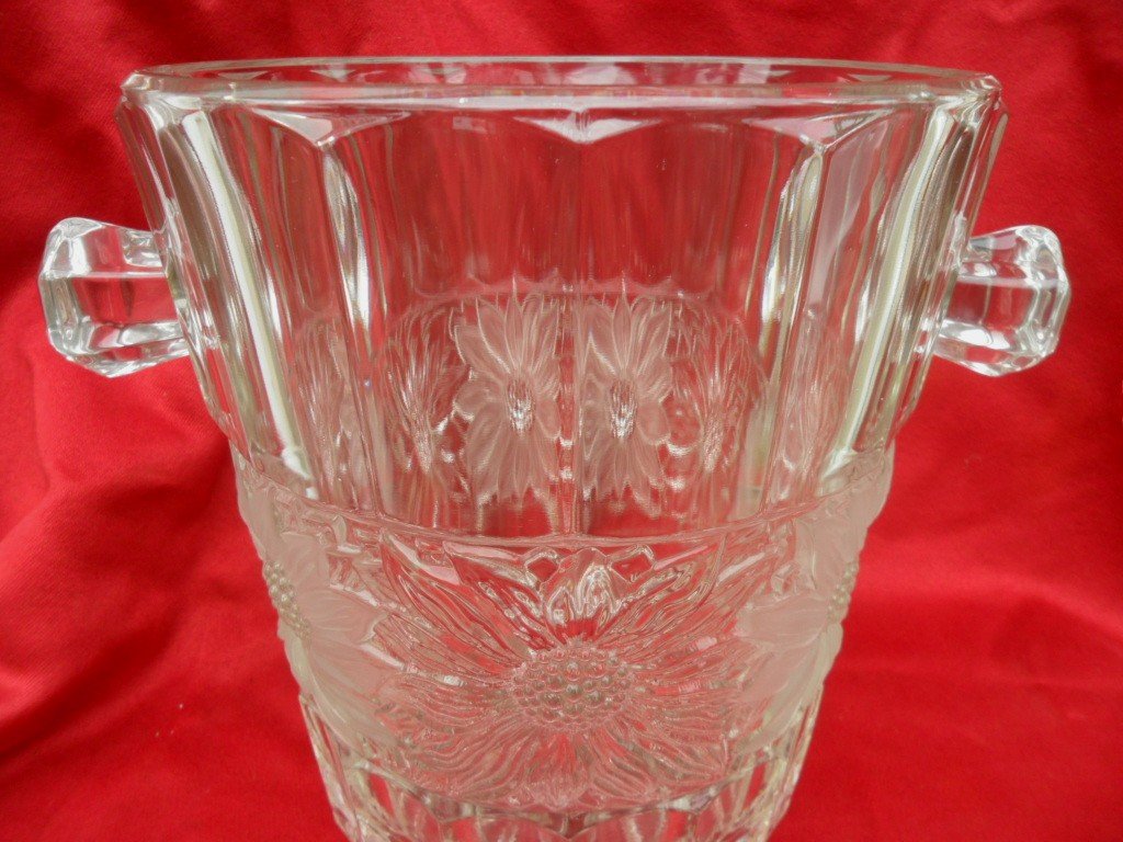 Sunflower Flower Crystal Champagne Bucket-photo-2