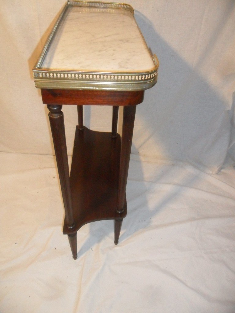 Small Louis XVI Style Console In Mahogany-photo-3