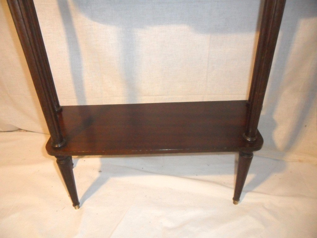 Small Louis XVI Style Console In Mahogany-photo-5