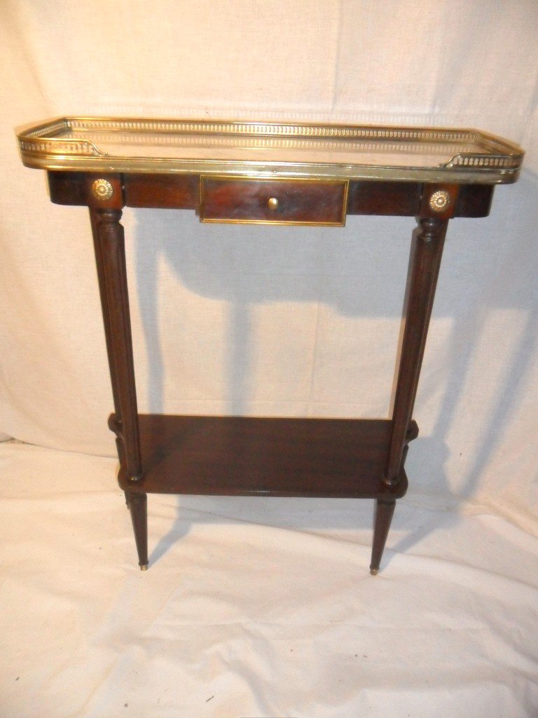 Small Louis XVI Style Console In Mahogany