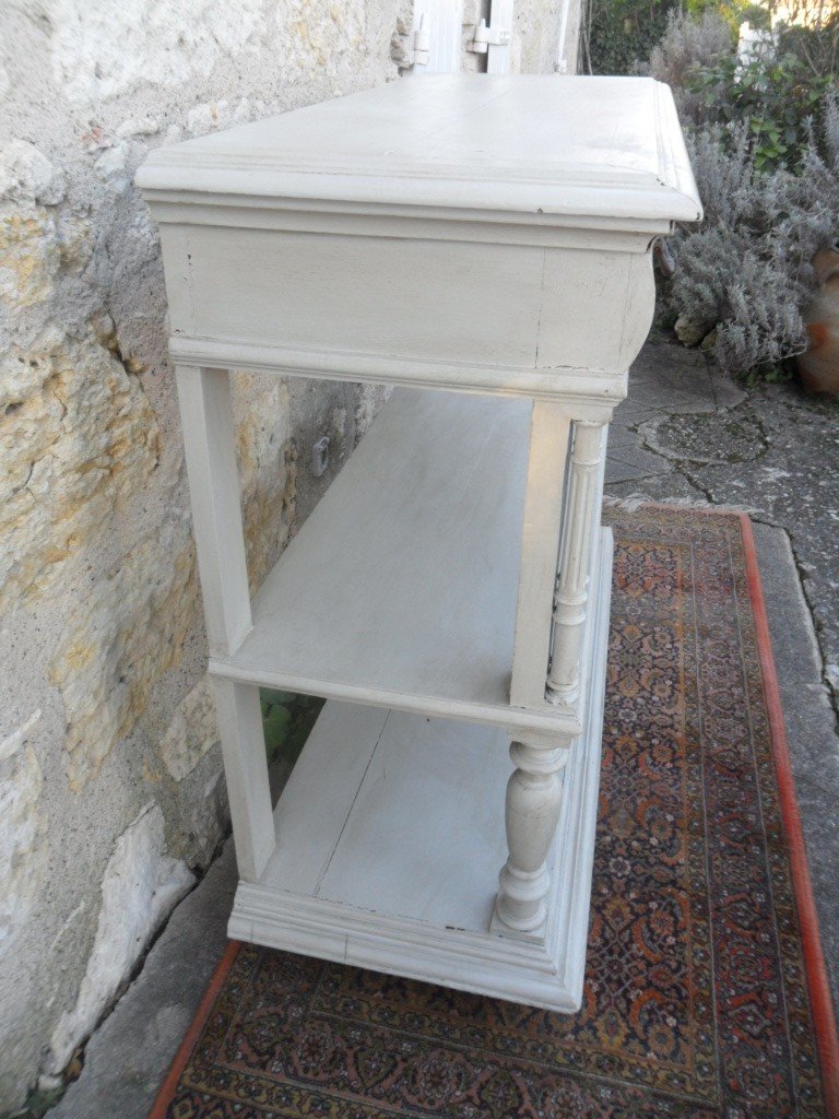 19th Century Painted Serving Console -photo-2