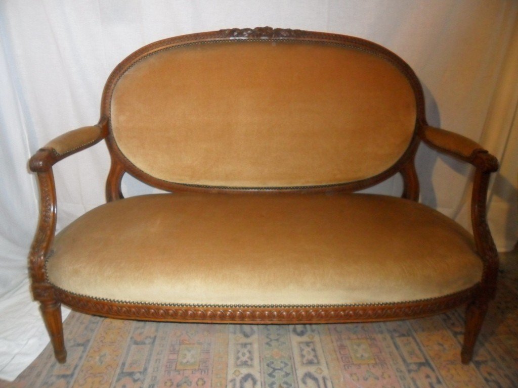 Louis XVI Style Bench-photo-2