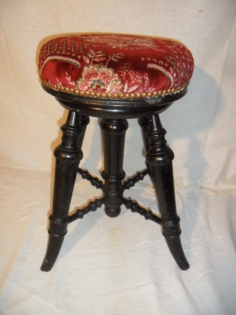 Napoleon III Piano Stool