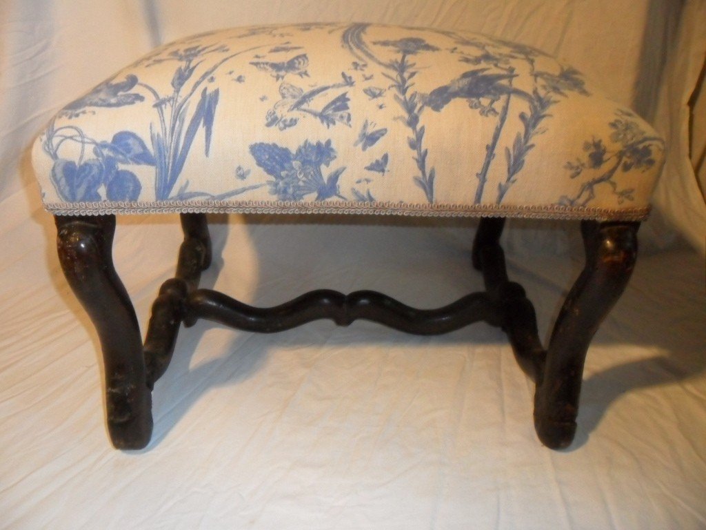 Tabouret d'Epoque Louis XIV-photo-3