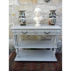 19th Century Painted Serving Console 