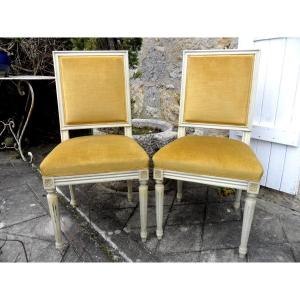 Pair Of Louis XVI Style Chairs