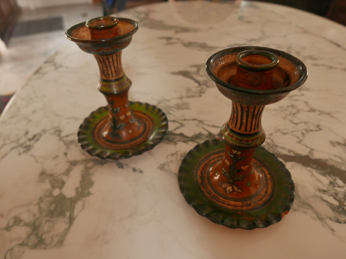 Pair Of Candlesticks Montopoli Arno