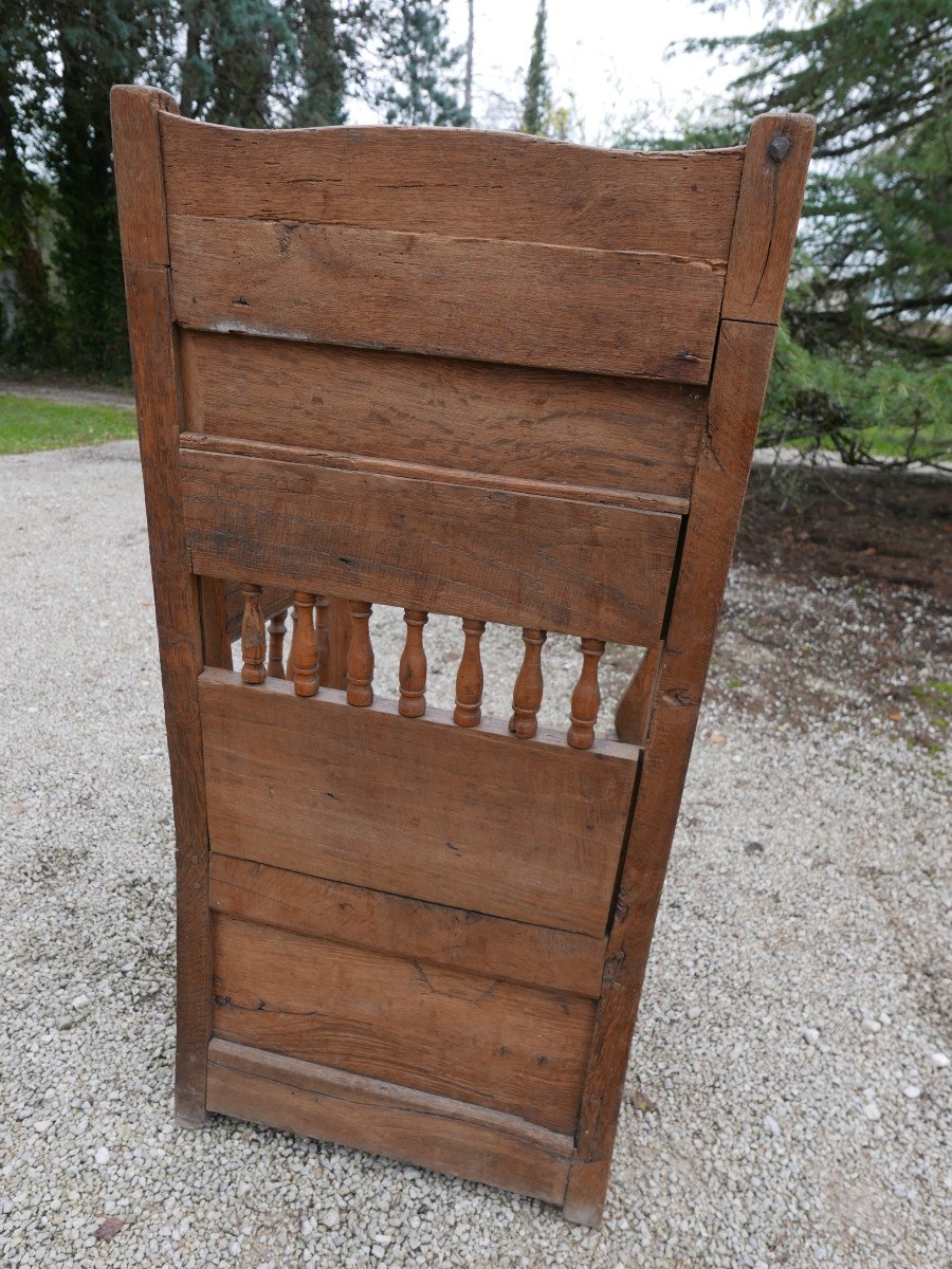 18th Century Oak Salt Chair-photo-2