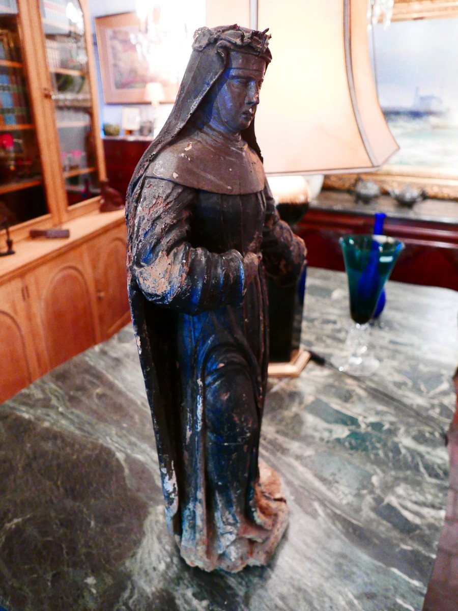 Saint Teresa Of Avila Statue 17th-photo-3
