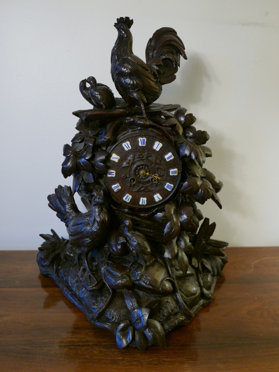 Black Forest Clock. 19th Century.