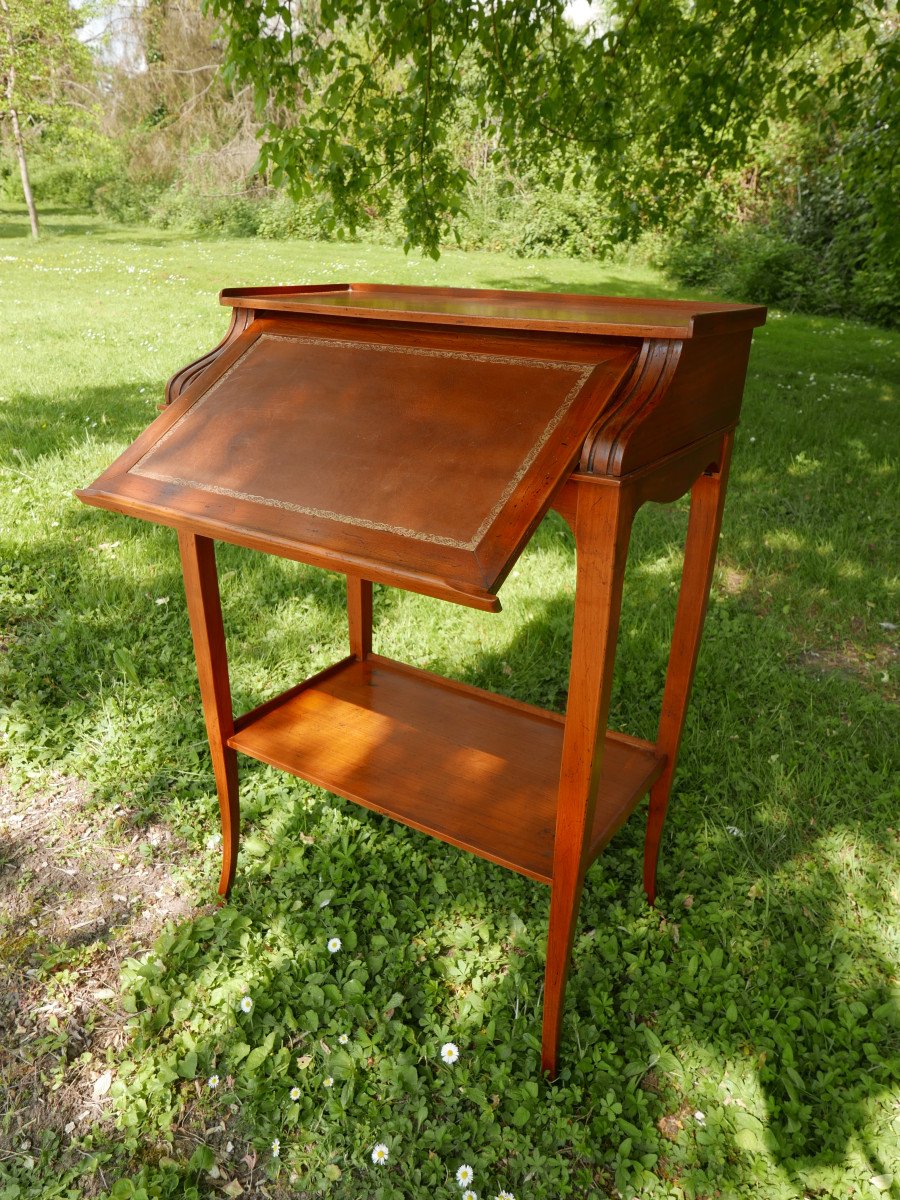 Writing Table In Cherry-photo-2