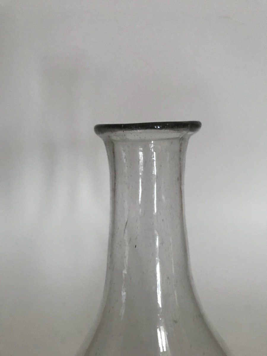 18th Century Blown Glass Carafe-photo-3