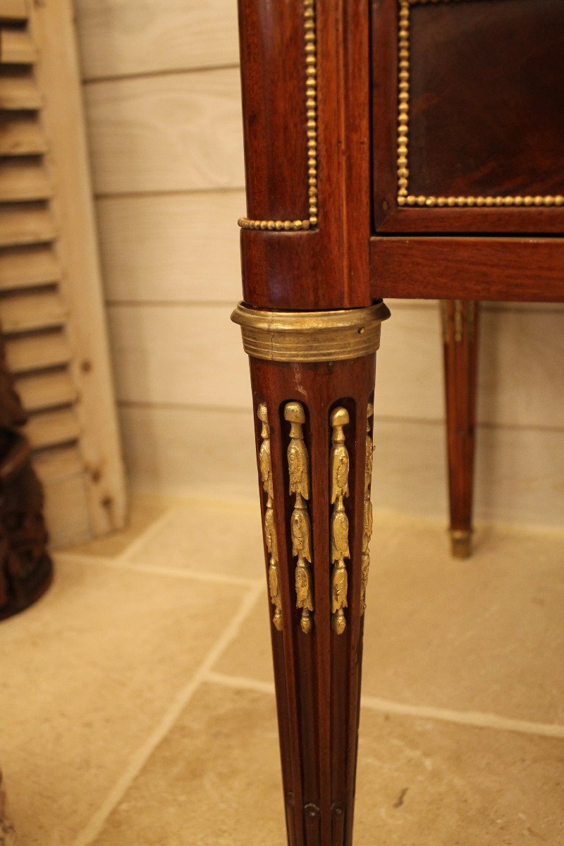 Cylinder Desk Attributed To Fidelys Schey, Louis XVI Period-photo-5