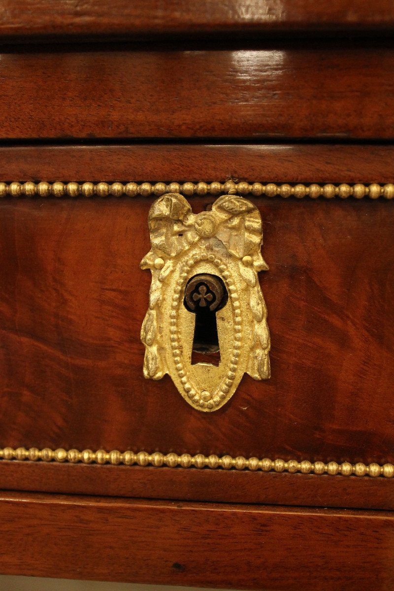 Cylinder Desk Attributed To Fidelys Schey, Louis XVI Period-photo-7