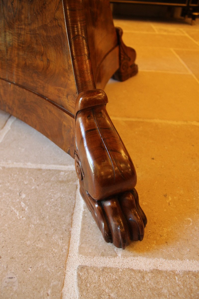 Pedestal Restoration Period In Walnut-photo-3