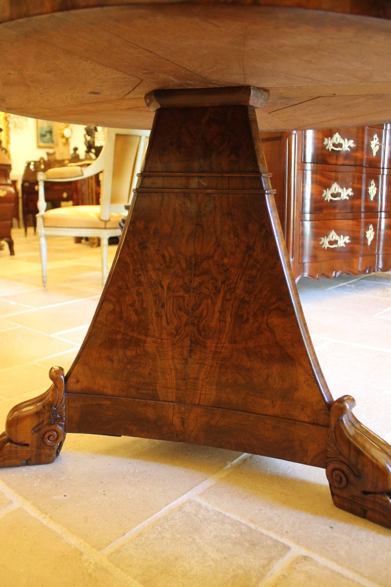 Pedestal Restoration Period In Walnut-photo-5