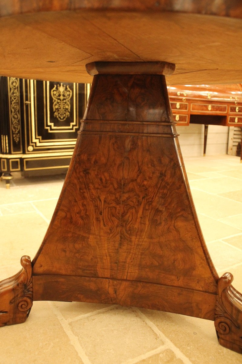 Pedestal Restoration Period In Walnut-photo-6