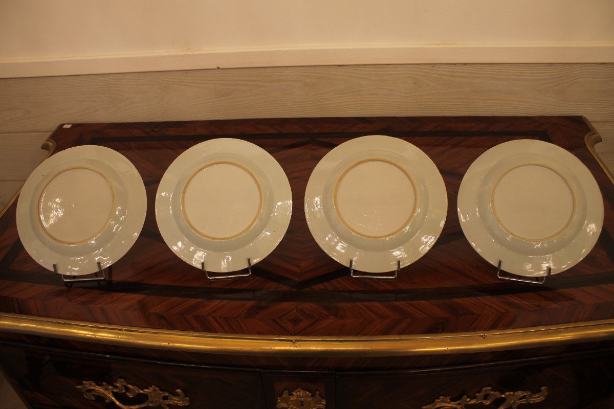 China Set Of Four Plates East India Company-photo-4