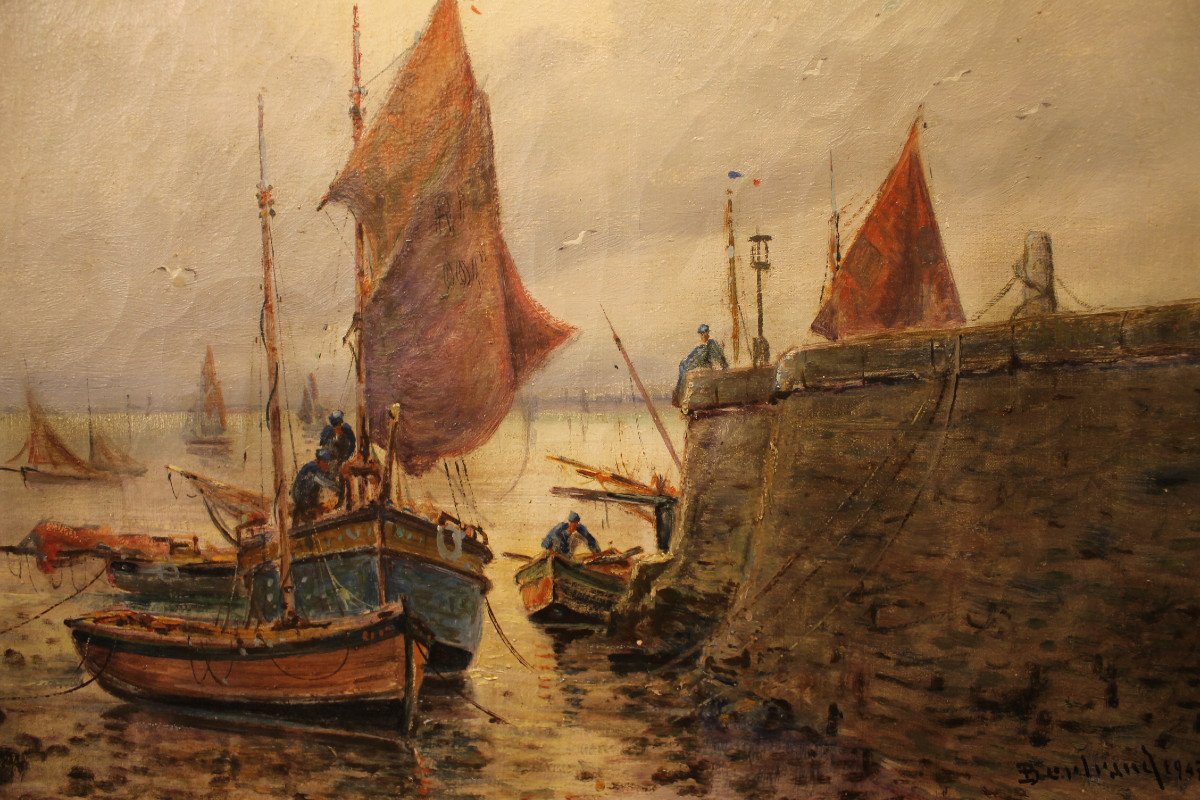 Pierre Bertrand (1884-1975) - Fishing Boats-photo-3