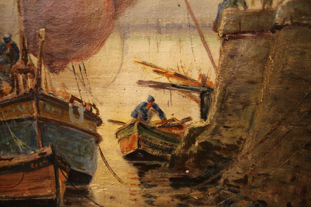 Pierre Bertrand (1884-1975) - Fishing Boats-photo-2