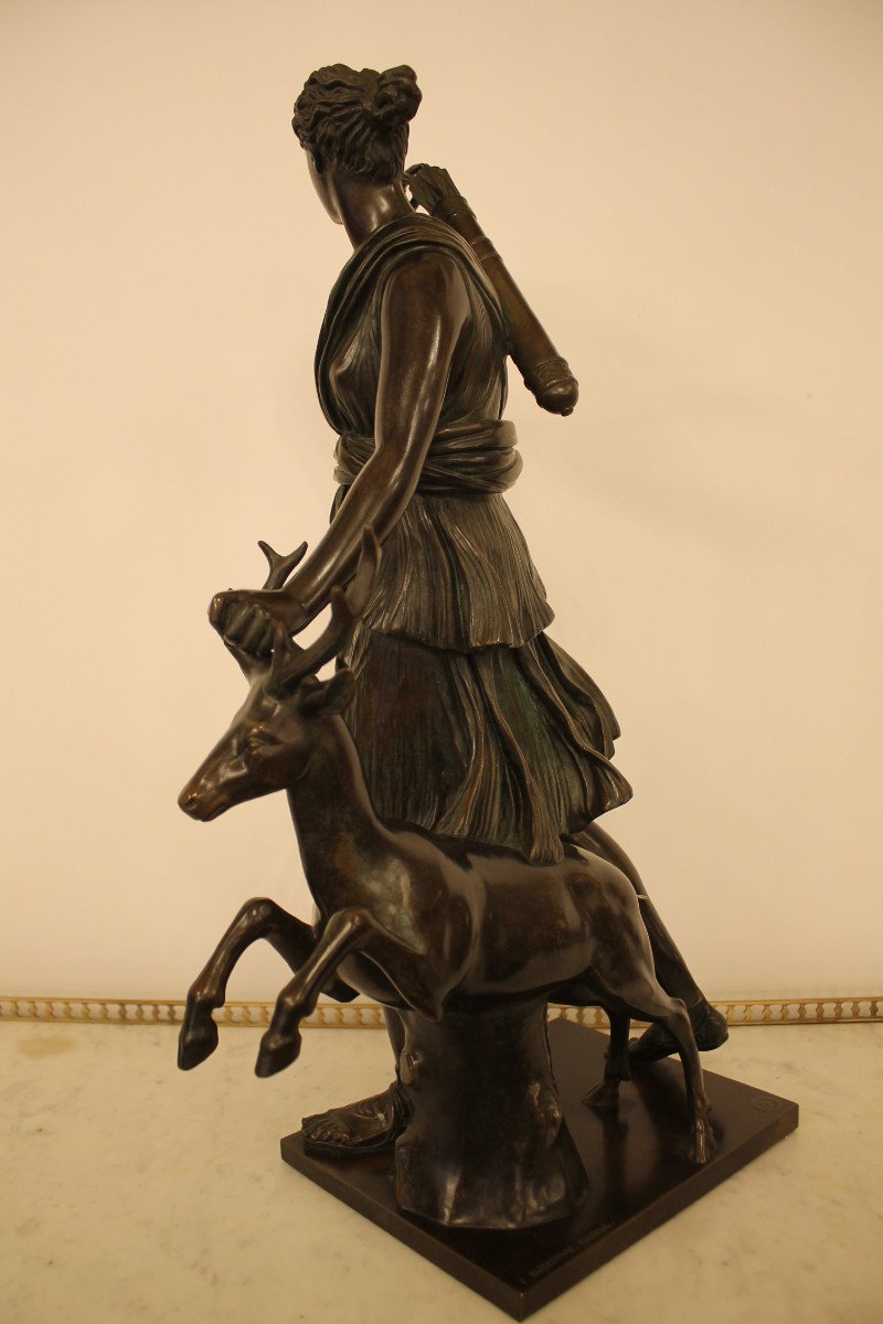 Diane Huntress, Bronze Sculpture, Barbedienne Foundry-photo-2