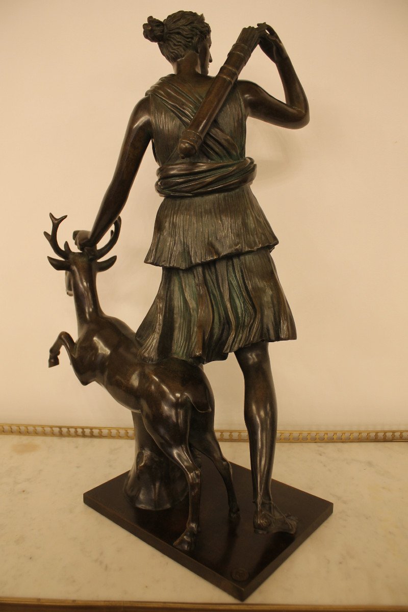 Diane Huntress, Bronze Sculpture, Barbedienne Foundry-photo-4