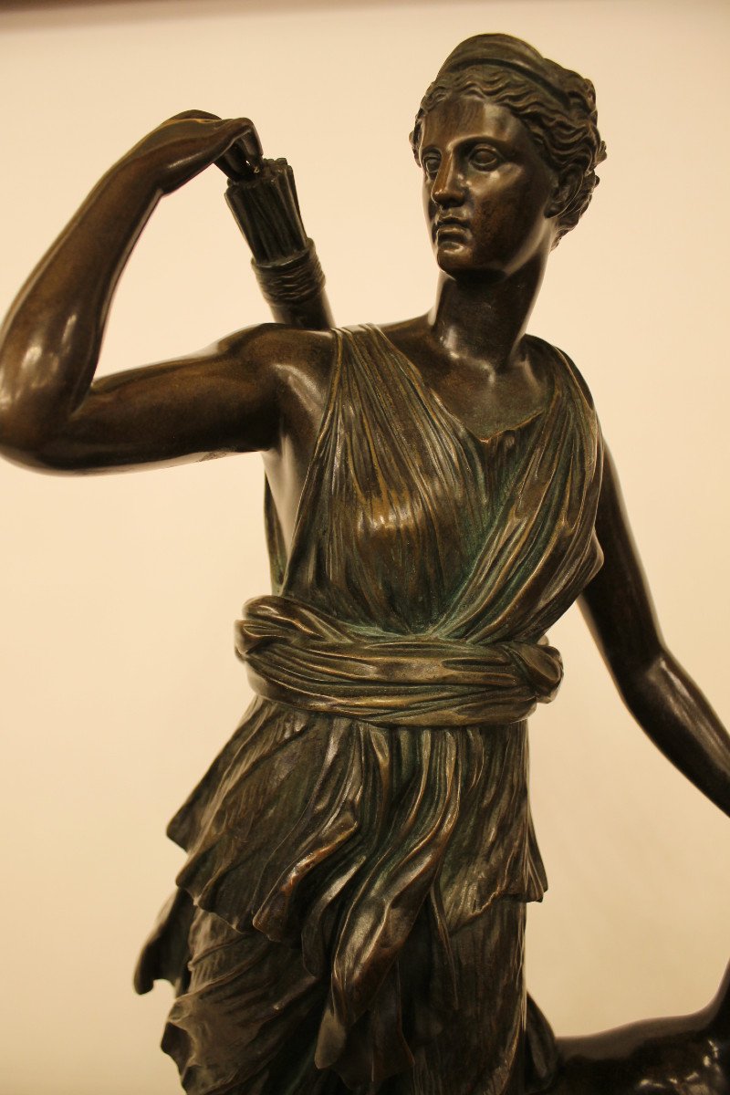 Diane Huntress, Bronze Sculpture, Barbedienne Foundry-photo-1