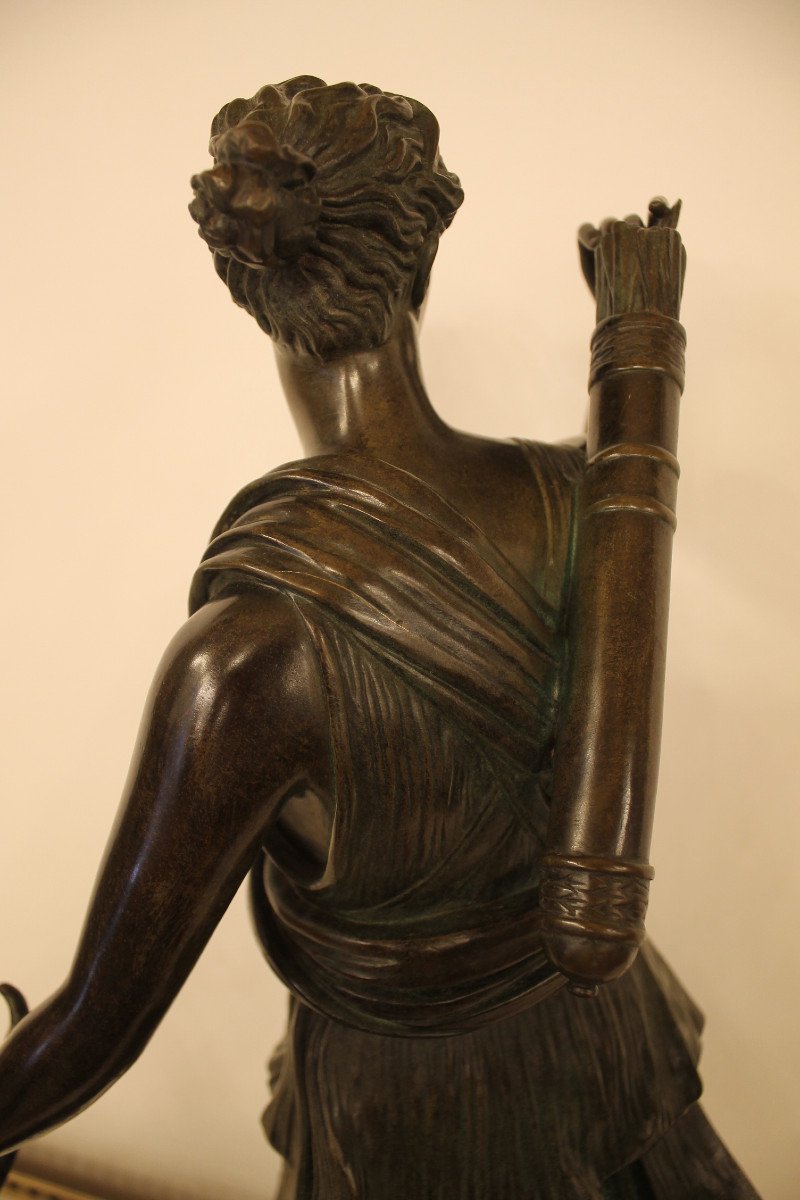 Diane Huntress, Bronze Sculpture, Barbedienne Foundry-photo-6