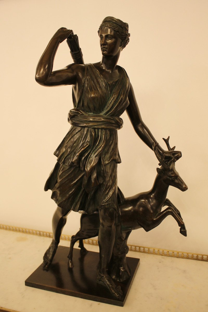 Diane Huntress, Bronze Sculpture, Barbedienne Foundry