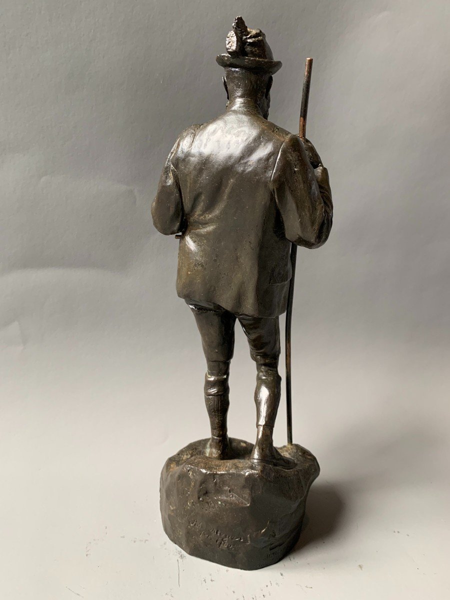 Adolf Meyer (1867-1940) - Le Médecin Chirurgien Suisse August Socin - Bronze-photo-1