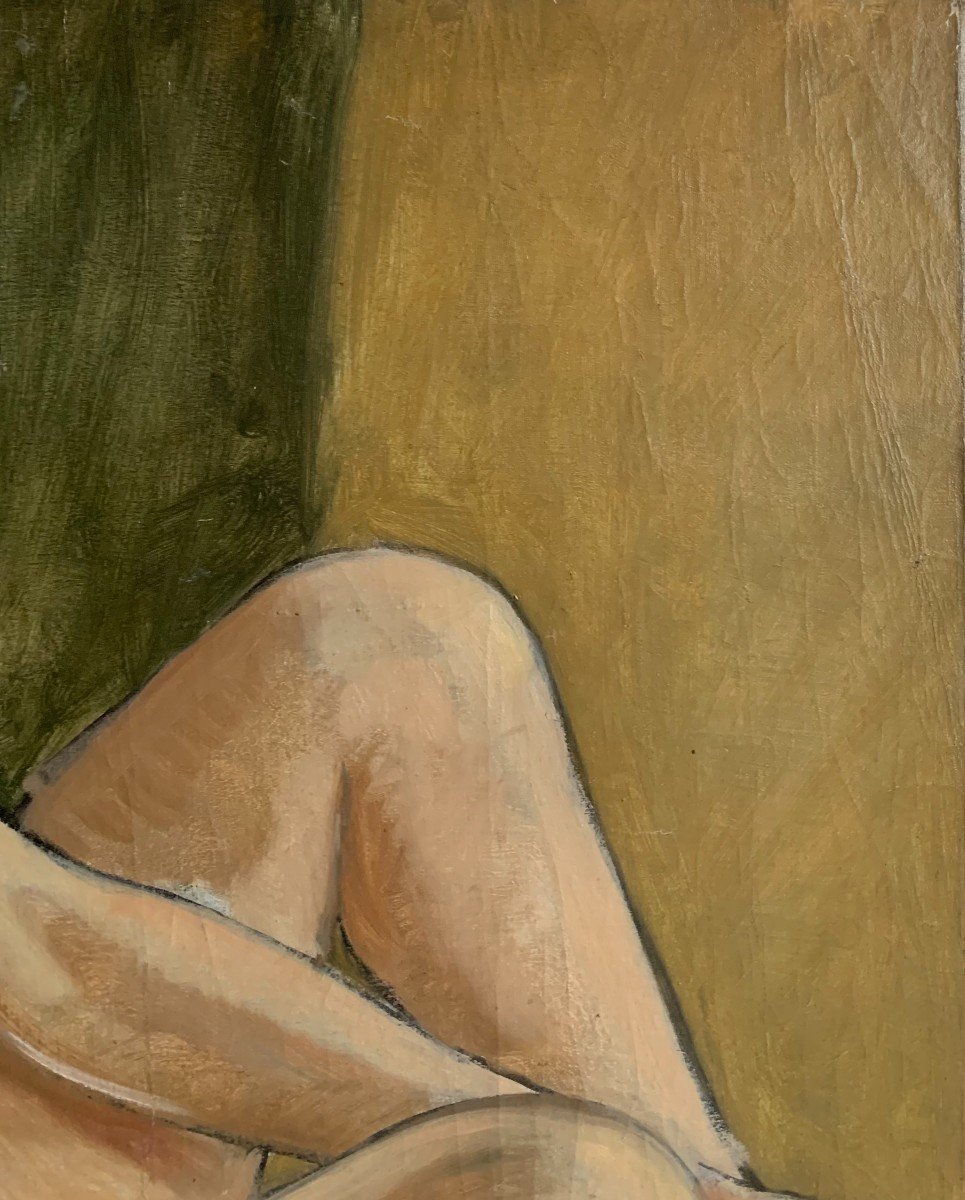 Ker-xavier Roussel (1867-1944) - Femme Nue - 1939 - Huile Sur Toile-photo-2