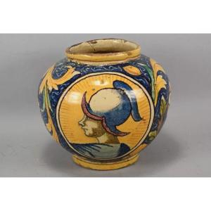 Vase Boule - Majolique Italienne - Venise - XVIème Siècle - Maiolica