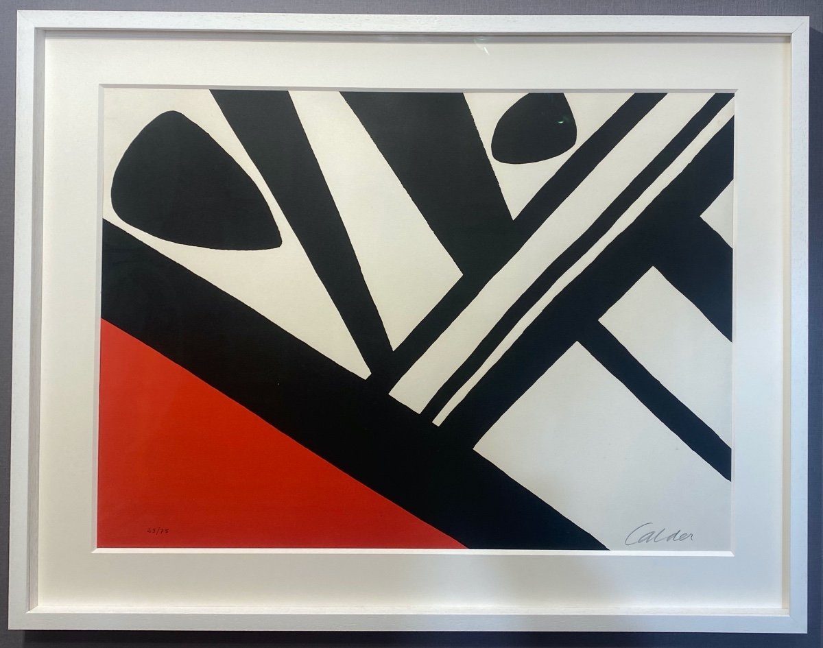 Alexander Calder Lithographie 1965