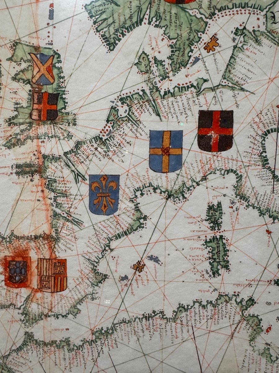 Portuguese Planisphere - Portolan-photo-3