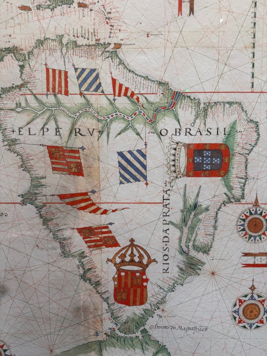 Portuguese Planisphere - Portolan-photo-4