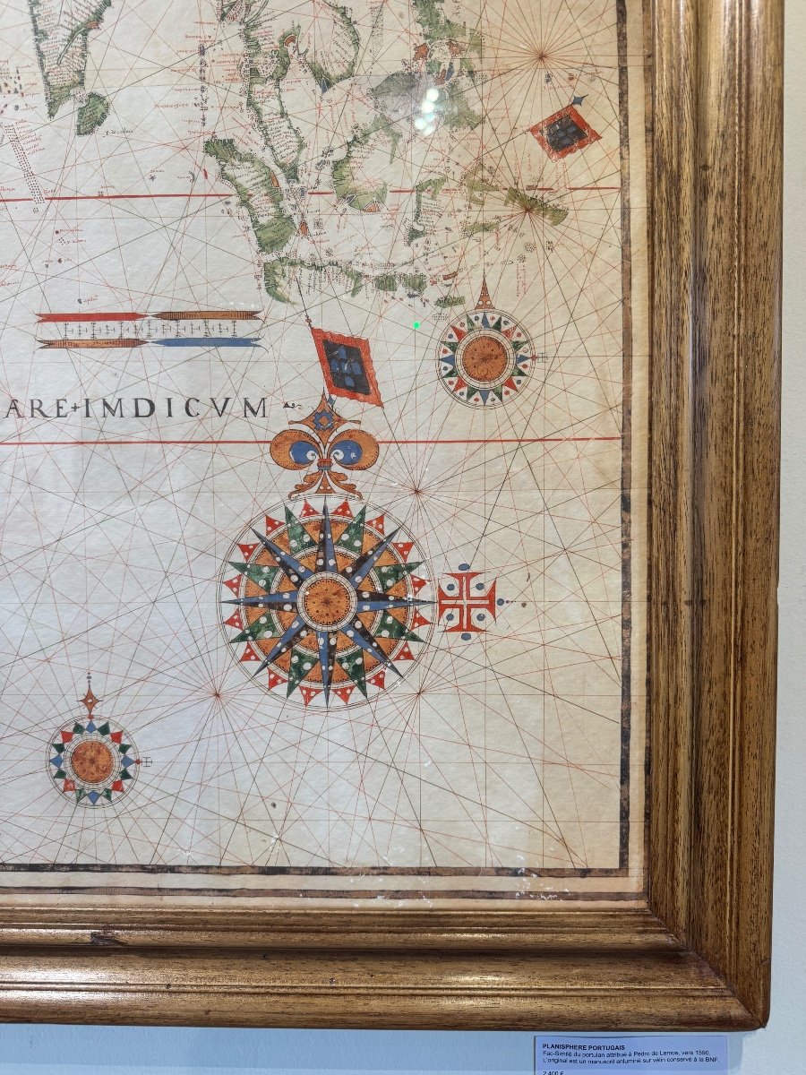 Portuguese Planisphere - Portolan-photo-1