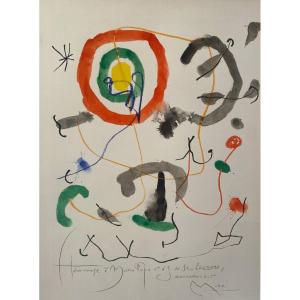Joan Miró - Quelques Fleurs Pour Des Amis, 1964 