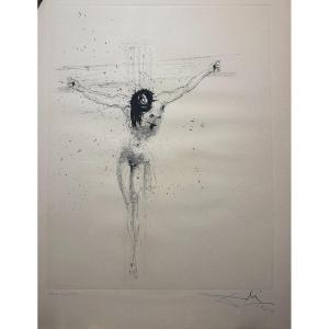 Salvador Dali - Le Christ - 1964 Gravure