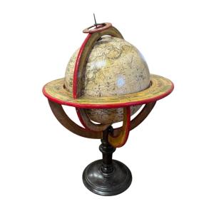 Globe Terrestre Delamarche 1821