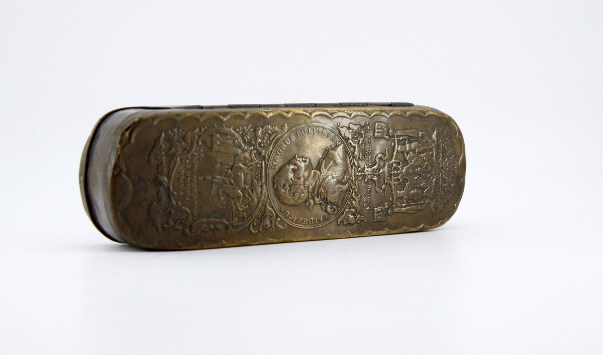 Commemorative Snuffbox Of The Battle Of Minden By Johann Heinrich Giese, Iserlohn Around 1760-photo-7