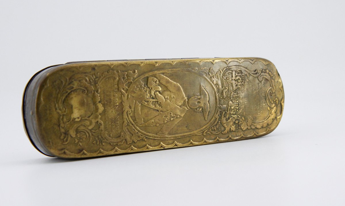 Commemorative Snuffbox Of The Battle Of Minden By Johann Heinrich Giese, Iserlohn Around 1760-photo-8