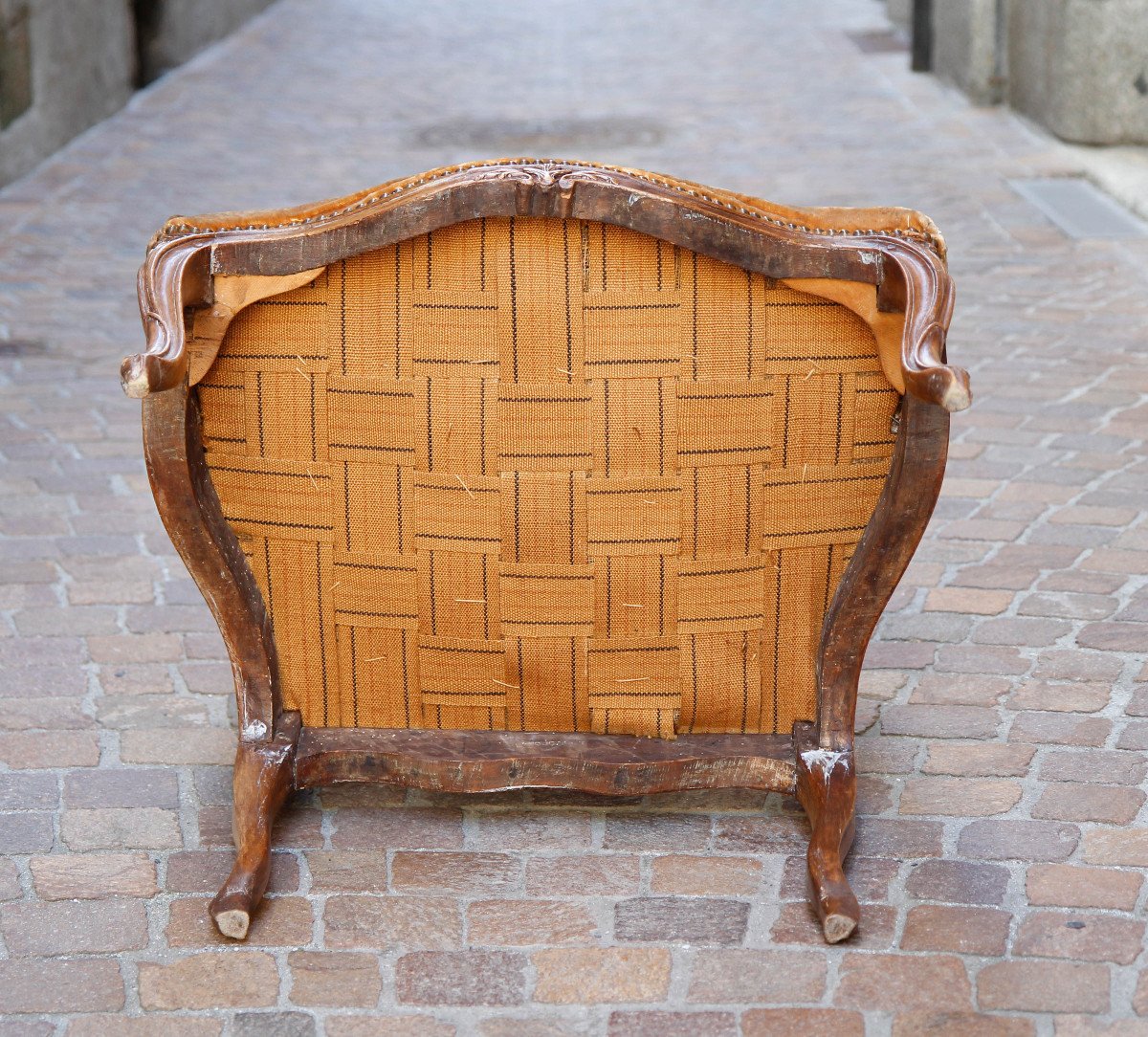 Fauteuil à la reine estampillé Jean Boucault, reçu maître en 1728 - Paris, Louis XV, vers 1760-photo-3